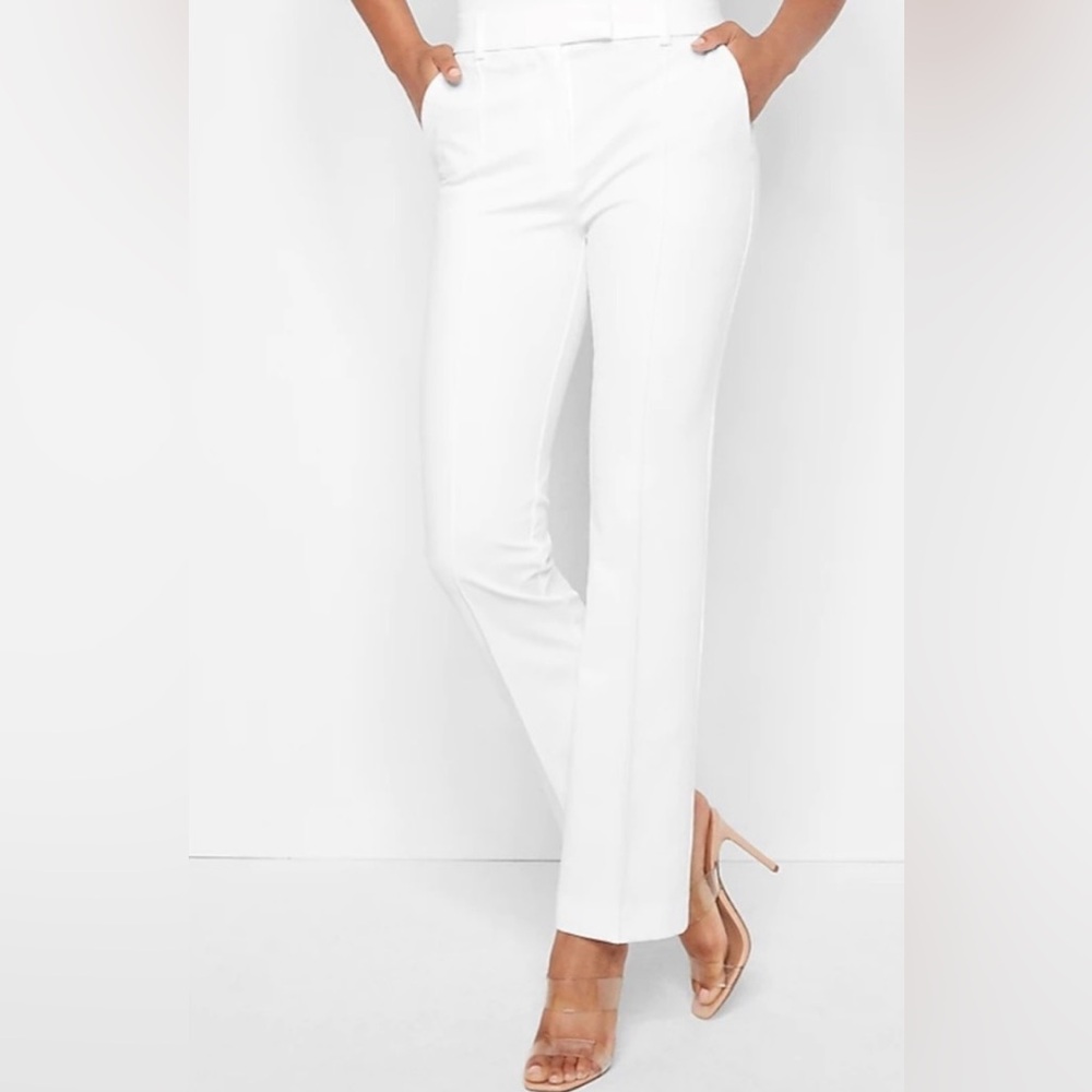 Express Nwt Mid Rise Barely Boot Columnist Pants … - image 1